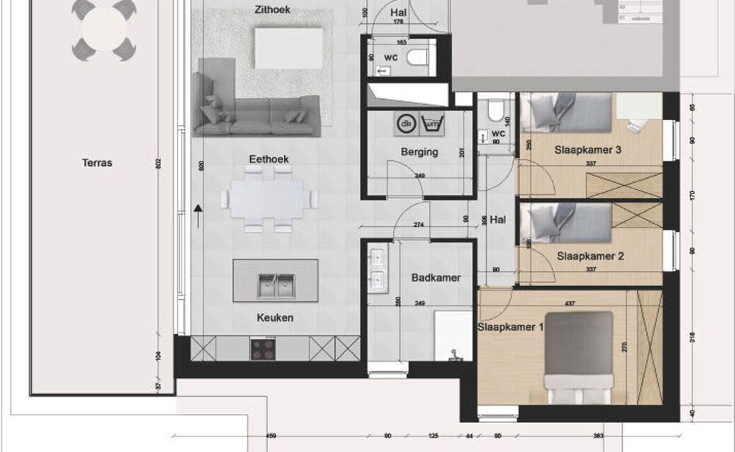 Appartement te koop in Alken