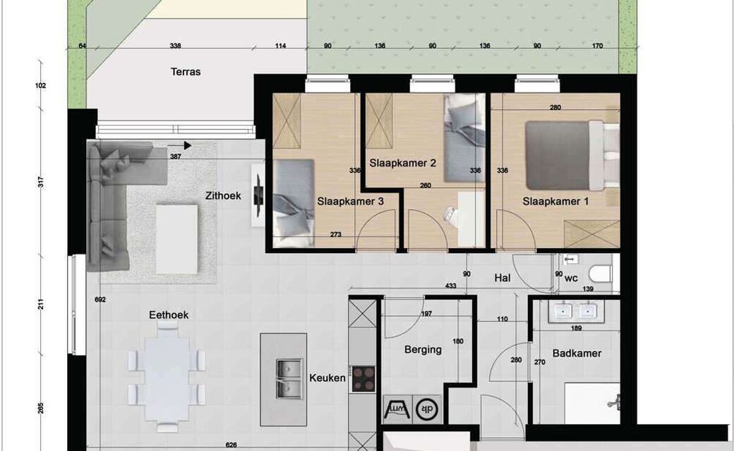 Appartement te koop in Alken