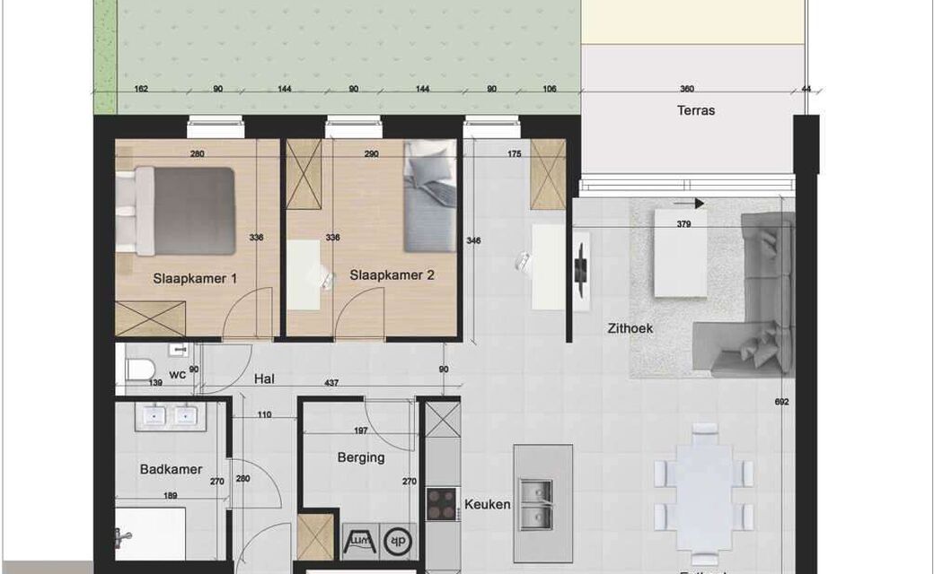 Appartement te koop in Alken