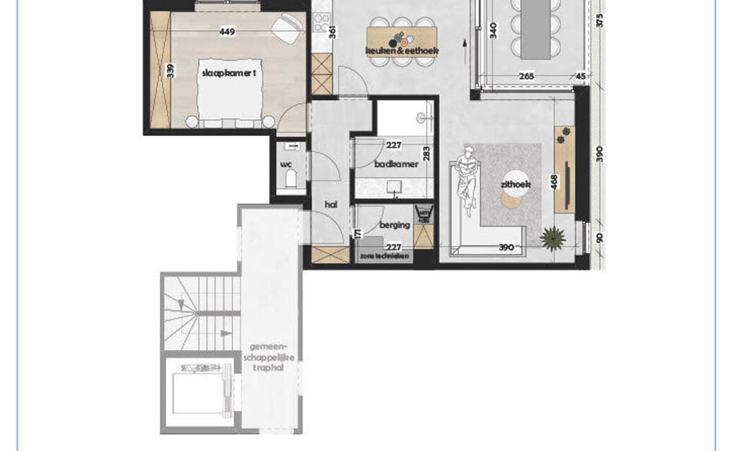 Appartement te koop in Diest