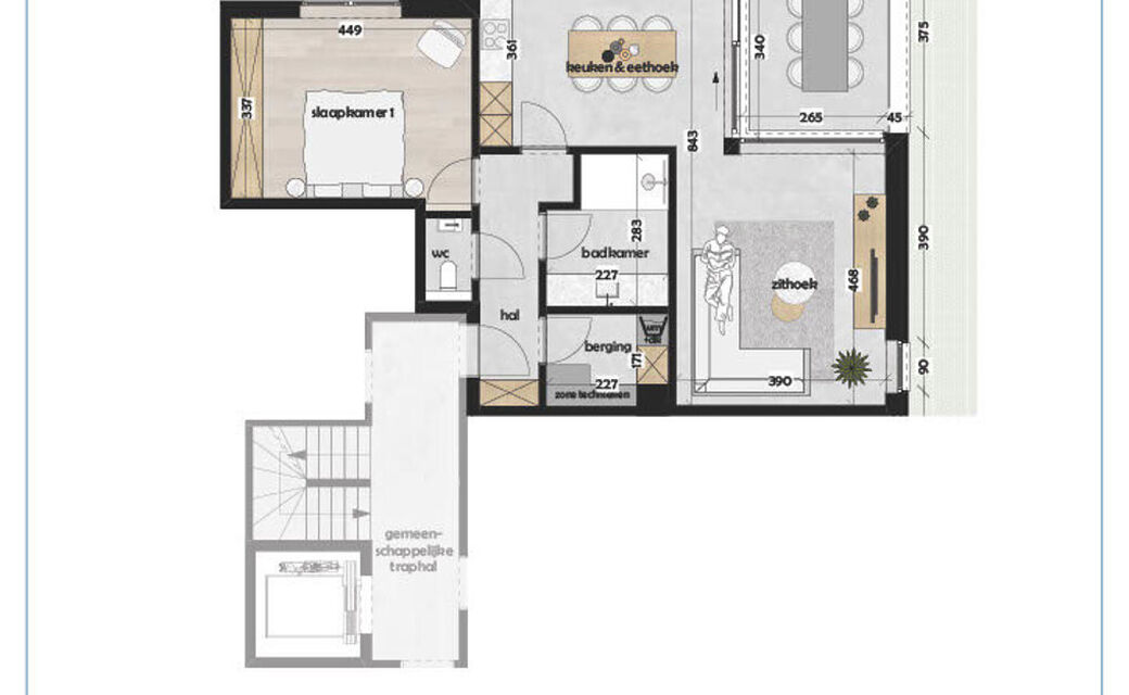 Appartement te koop in Diest