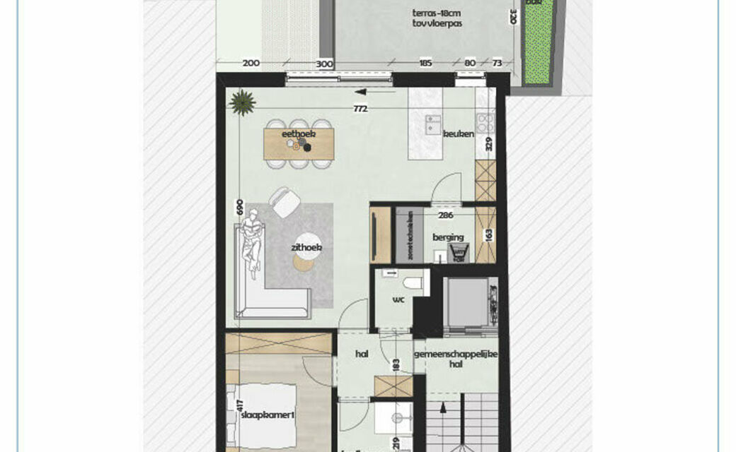 Appartement te koop in Diest