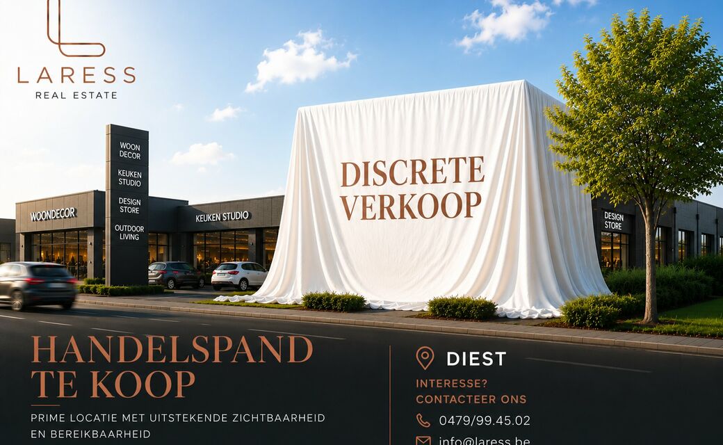 Baanwinkel te koop in Diest