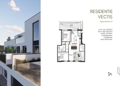 Appartement te koop in Halen